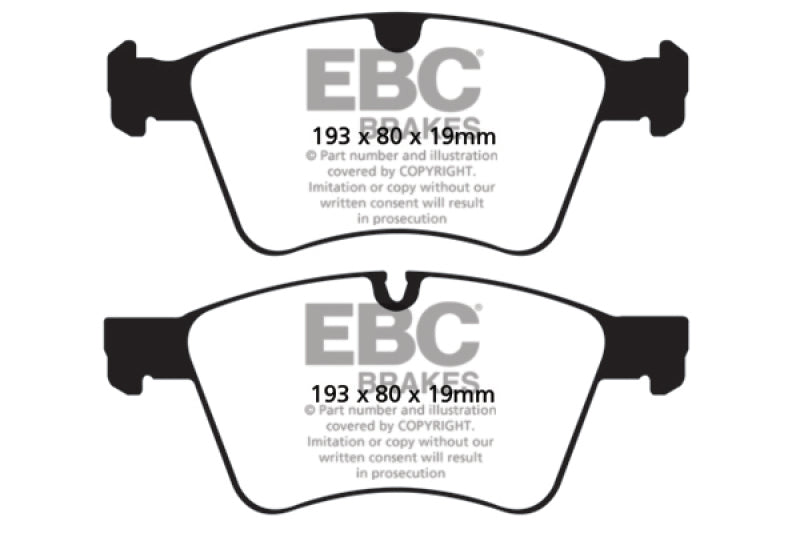 EBC Ultimax2 Front Brake Pads - UD1272 EBC