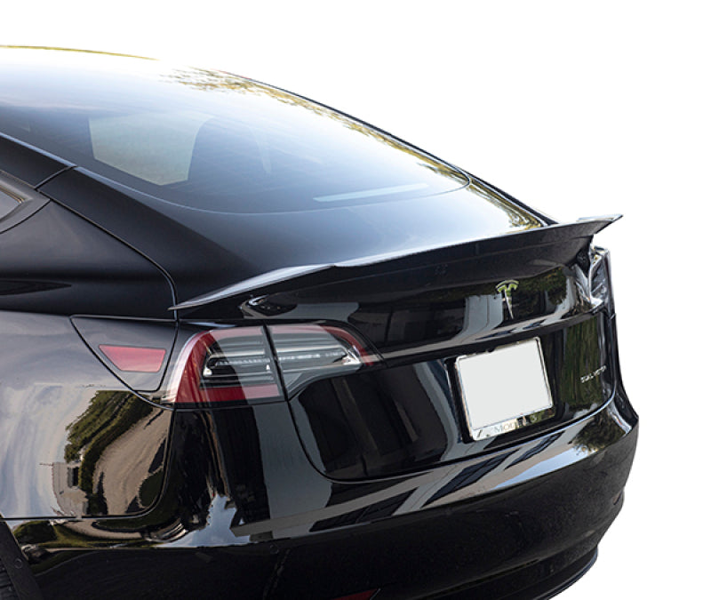 MXP 2017+ Tesla Model 3 T3-1 Wet Carbon Rear Spoiler MCPT3-2W