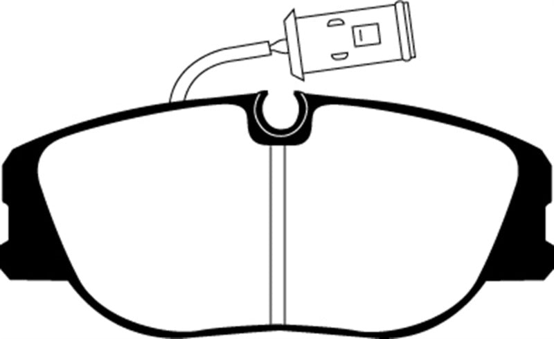 EBC RedStuff Front Brake Pads - DP3733/3C EBC