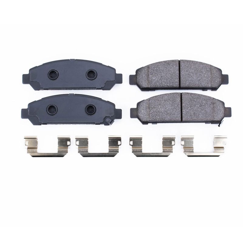 Power Stop 09-16 Toyota Venza Front Z17 Evolution Ceramic Brake Pads w/Hardware PowerStop