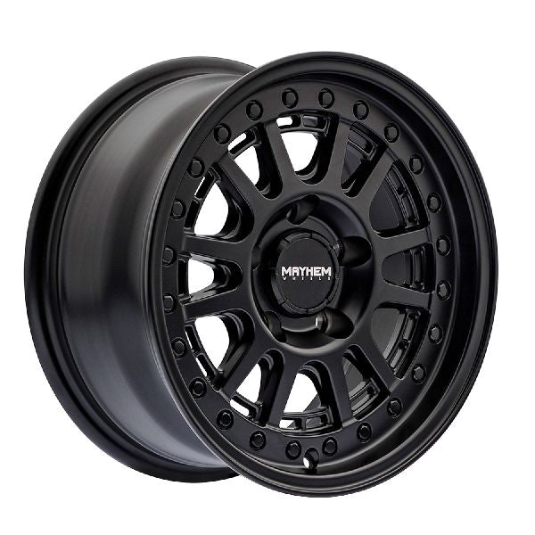 Mayhem 8116 Intrepid 18x9 / 8x165.1 BP / -12mm Offset / 125.2mm Hub Gloss Black Wheel