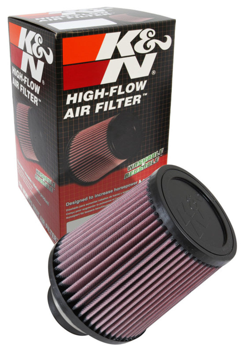 K&N Filter Universal Rubber Filter 2 3/4 inch Flange 6 inch Base 5 inch Top 6 1/2 inch Height K&N Engineering