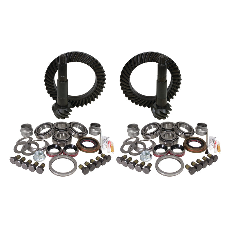 USA Standard Gear & Install Kit for Jeep JK Rubicon w/D44 Front & Rear in a 4.56 Ratio Yukon Gear & Axle