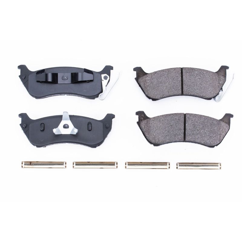 Power Stop 1998 Mercedes-Benz ML320 Rear Z17 Evolution Ceramic Brake Pads w/Hardware PowerStop