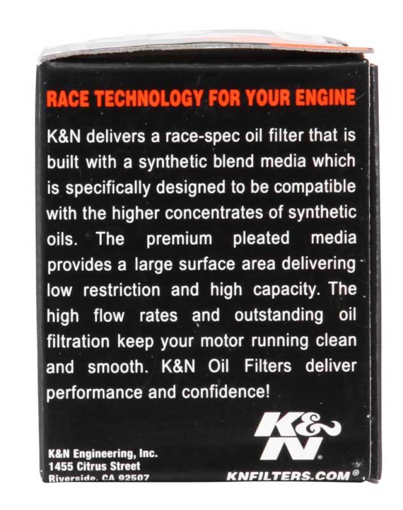 K&N Yamaha / Fantic Caballero / Husqvarna 1.5in OD x 1.813inH Oil Filter K&N Engineering