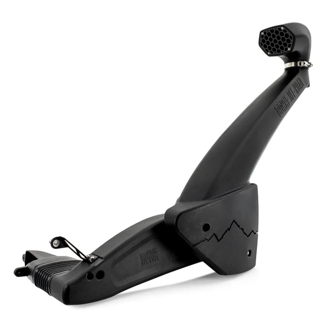 Borne Off-Road 17-20 Ford F-150 Raptor 3.5L EcoBoost Snorkel - Micro-Wrinkle Black Borne Off-Road