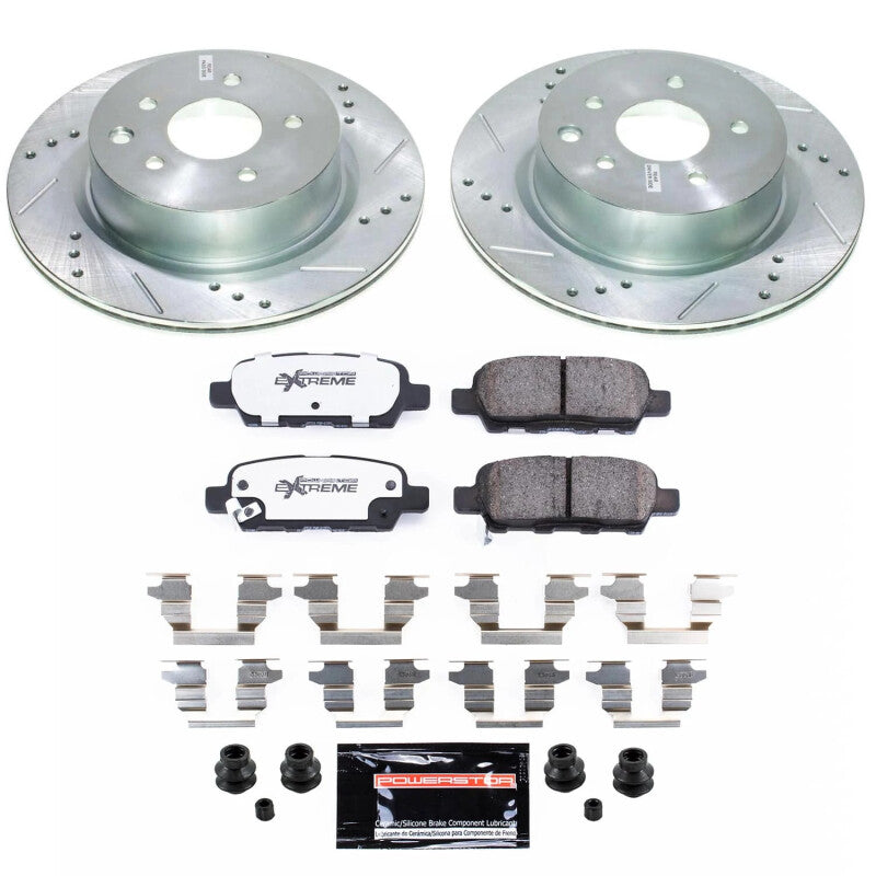 Power Stop 08-09 Infiniti EX35 Rear Z26 Street Brake Kit PowerStop