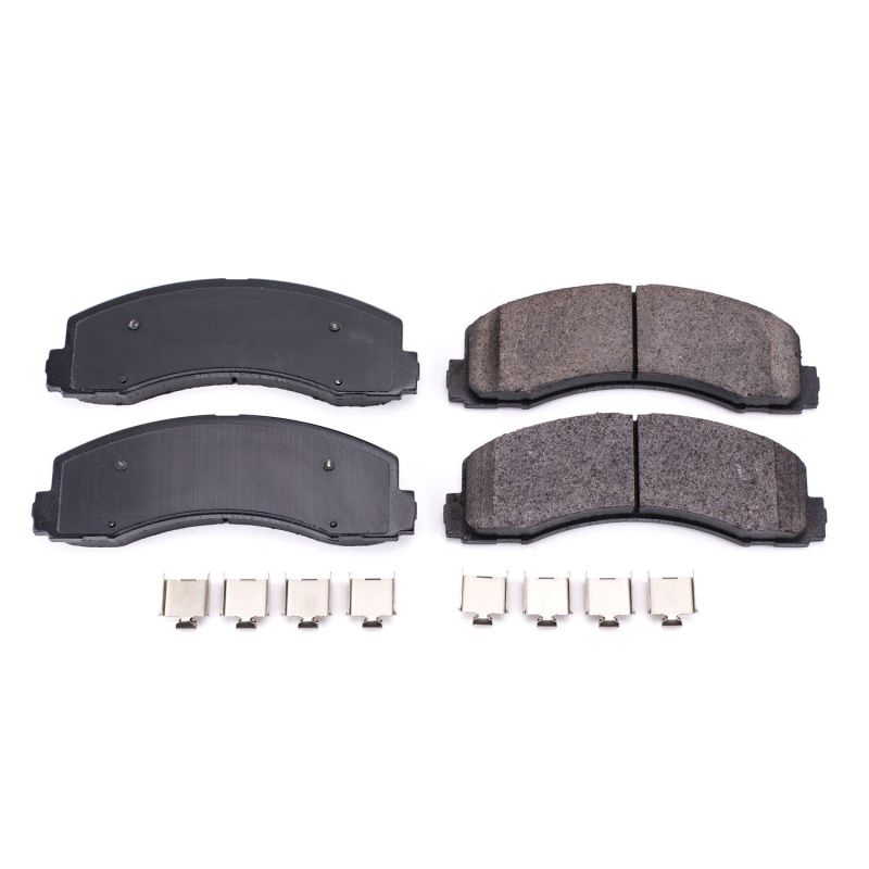 Power Stop 10-19 Ford Expedition Front Z17 Evolution Ceramic Brake Pads w/Hardware PowerStop