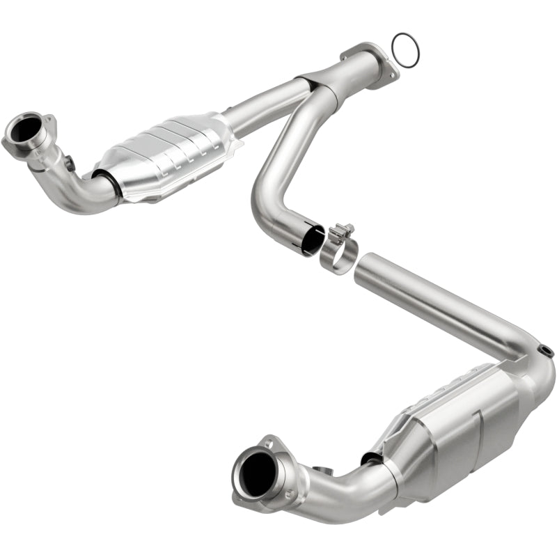 MagnaFlow Conv DF 07-09 Chevrolet/GMC Silverado/Sierra 2500 HD 6.0L Y-Pipe Assembly excludes Classic Magnaflow