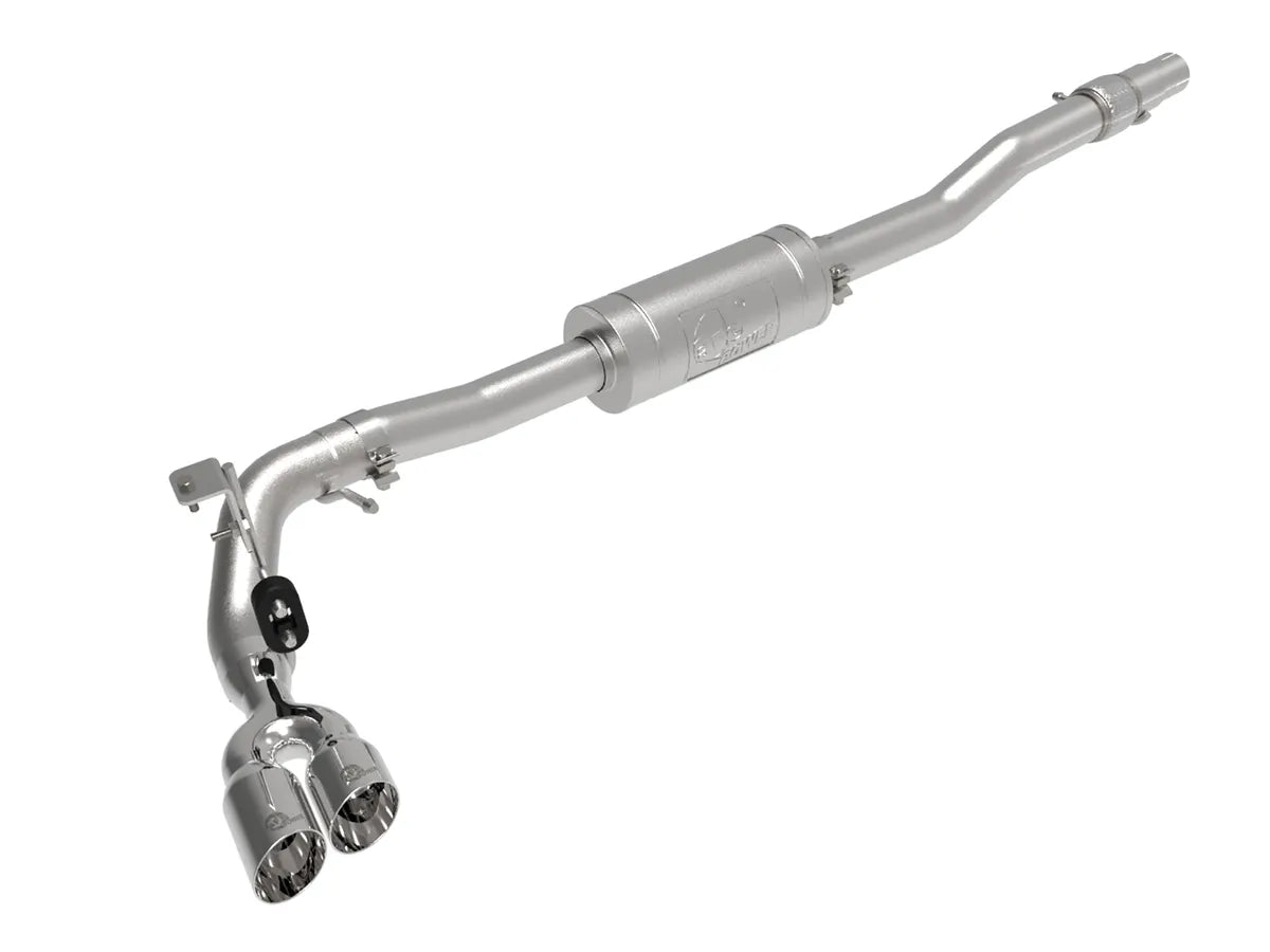 aFe Rebel Series 3in 304 SS Cat-Back Exhaust Side Exit w/ Polished Tips 19 Ford Ranger L4-2.3L (t)