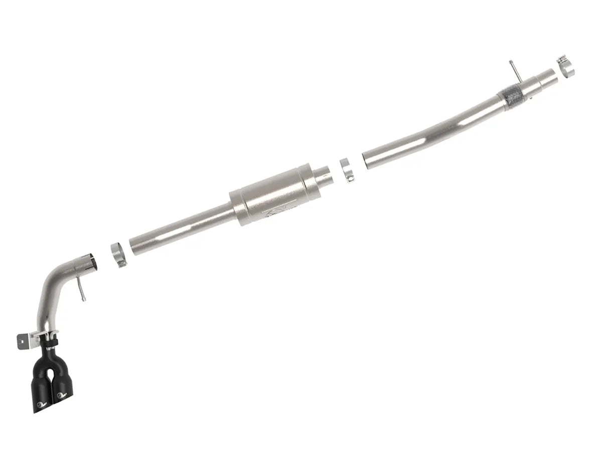 aFe Rebel Series 3in 304 SS Cat-Back Exhaust Side Exit w/ Black Tips 19 Ford Ranger L4-2.3L (t)