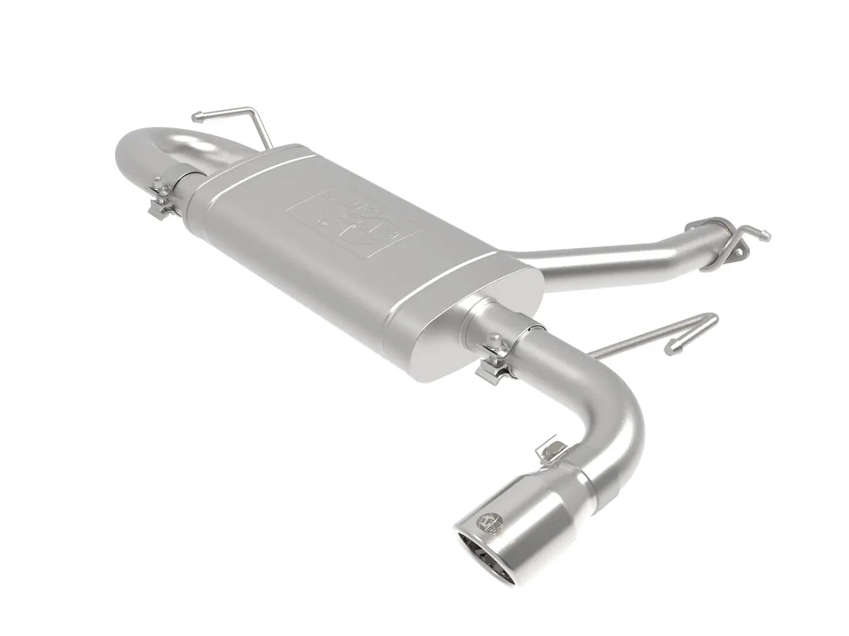 aFe Takeda 2.5in 304 SS Axle-Back Exhaust w/Polished Tips 18-22 Hyundai Kona L4-1.6L (t) AWD