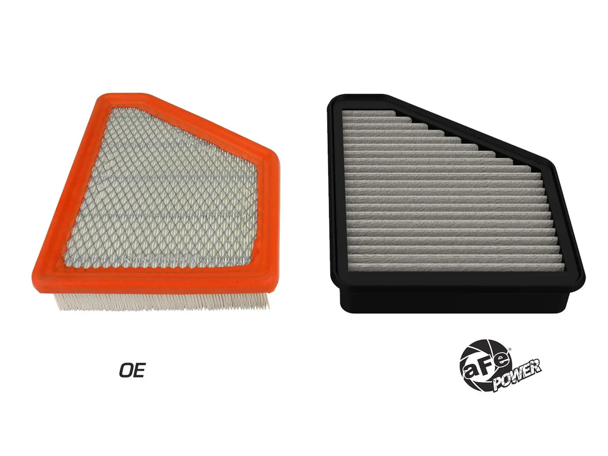 aFe MagnumFLOW OE Replacement Air Filter w/Pro Dry S Media 10-17 Chevy Equinox L4-2.4L / V6 3.0/3.6L
