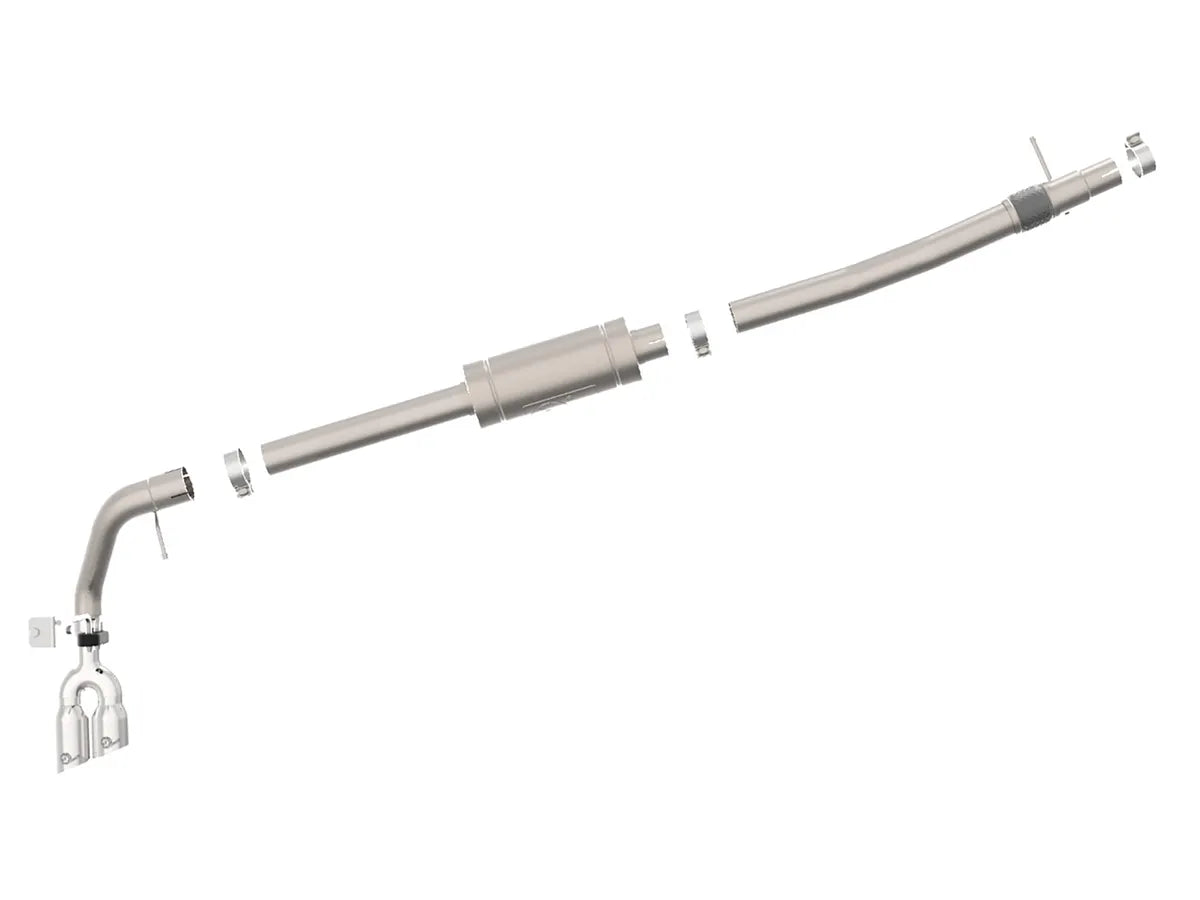aFe Rebel Series 3in 304 SS Cat-Back Exhaust Side Exit w/ Polished Tips 19 Ford Ranger L4-2.3L (t)