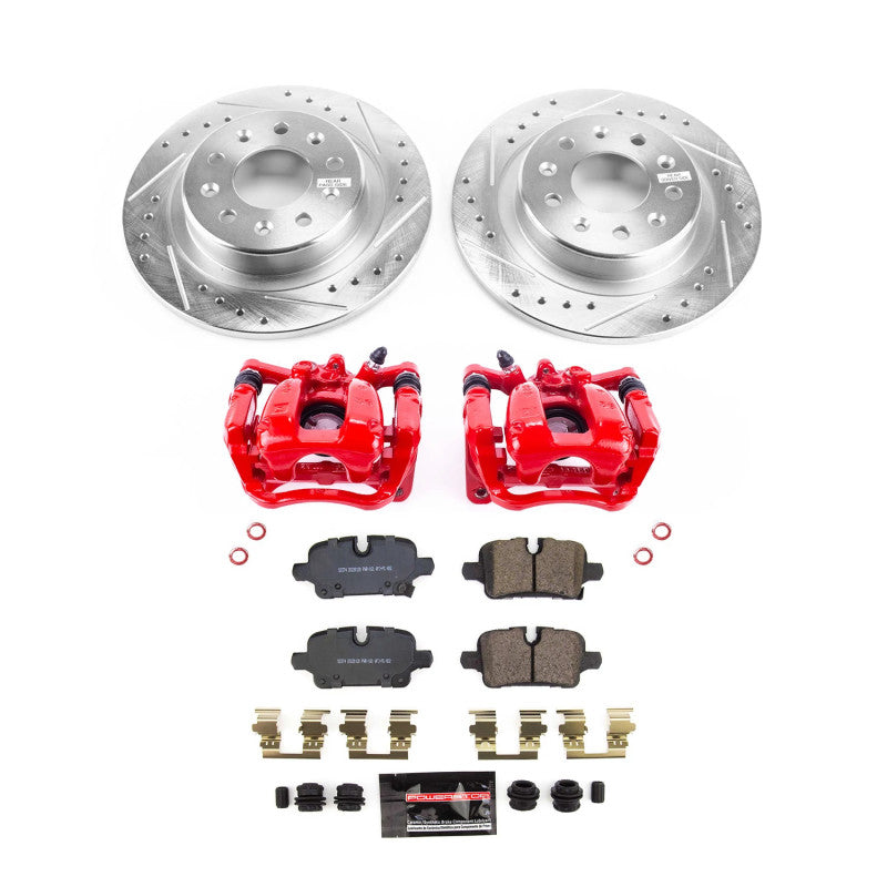 Power Stop 20-21 Chevrolet Malibu Rear Z23 Evolution Kit w/Calipers PowerStop