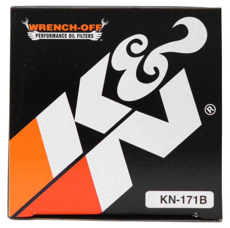 K&N Harley Davidson / Buell 3in OD x 4.063in H Black Oil Filter K&N Engineering