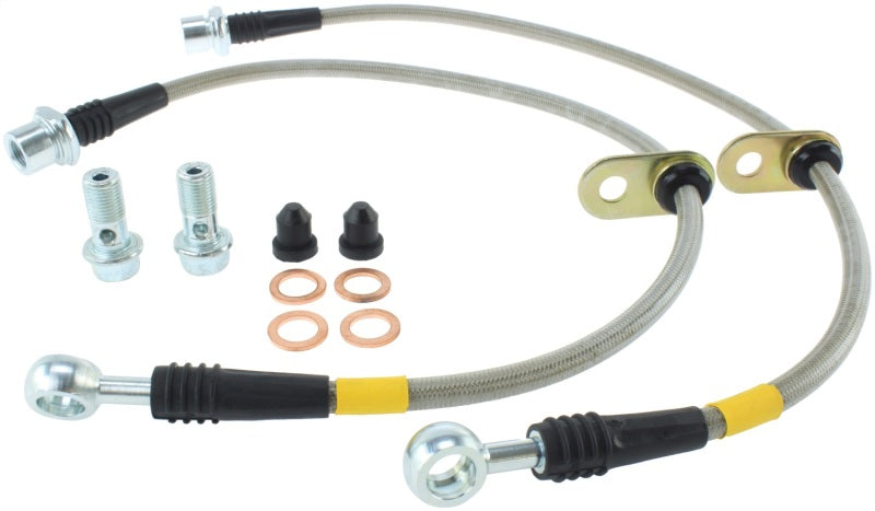 StopTech 04-06 Scion xB Stainless Steel Front Brake Lines Stoptech