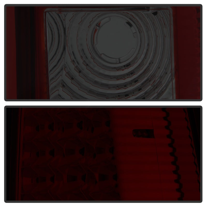 Xtune Chevy Silverado 1500/2500/3500 99-02 LED Tail Lights Red Smoke ALT-ON-CS99-LED-RS SPYDER