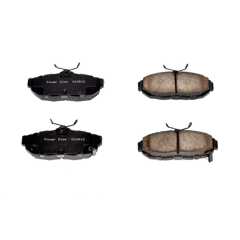 Power Stop 11-14 Ford Mustang Rear Z16 Evolution Ceramic Brake Pads PowerStop