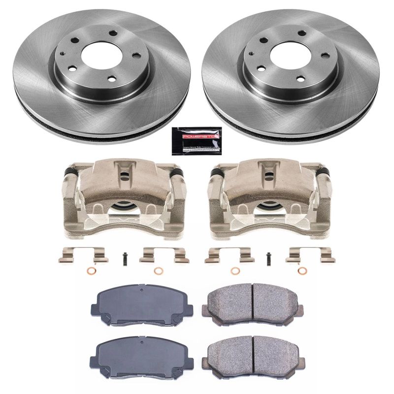 Power Stop 13-15 Mazda CX-5 Front Autospecialty Brake Kit w/Calipers PowerStop