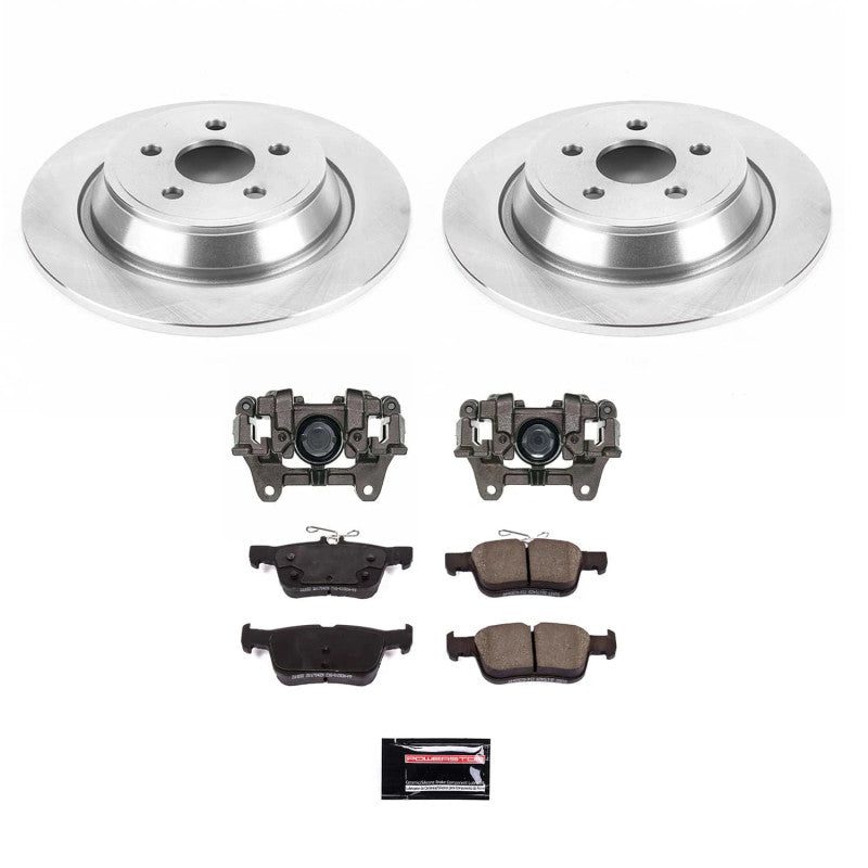 Power Stop 15-22 Ford Edge Rear Autospecialty Kit w/Calipers PowerStop