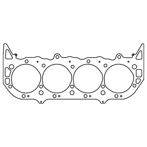 Cometic Chevy Mark-IV Big Block V8 .040in MLS Cyl Head Gasket-4.500in Bore-Brodix Water Passages
