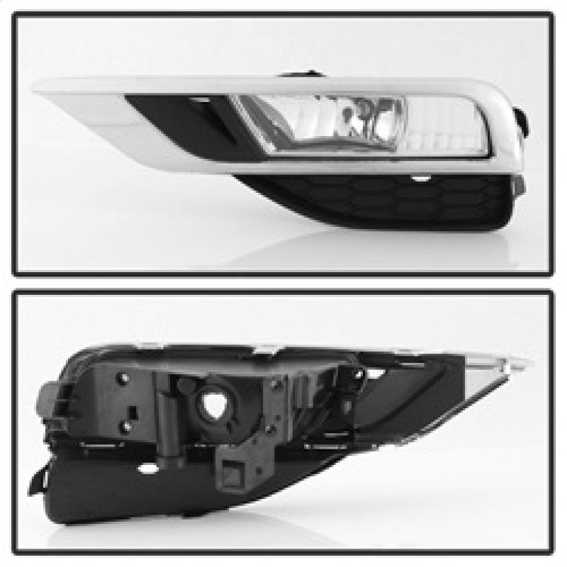 Spyder Honda CRV 2015-2016 OEM Fog Lights W/Switch and Cover Clear FL-HCRV2015-C SPYDER