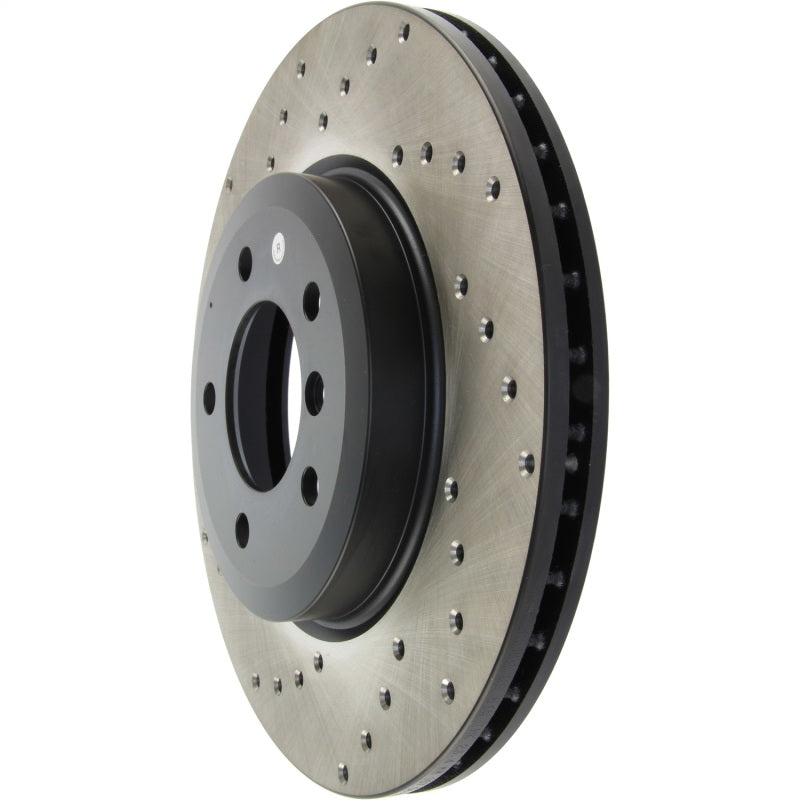 StopTech 06-08 BMW Z4 Drilled Front Right Cryo Rotor Stoptech