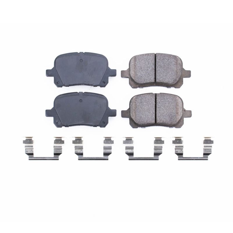 Power Stop 97-01 Lexus ES300 Front Z17 Evolution Ceramic Brake Pads w/Hardware PowerStop