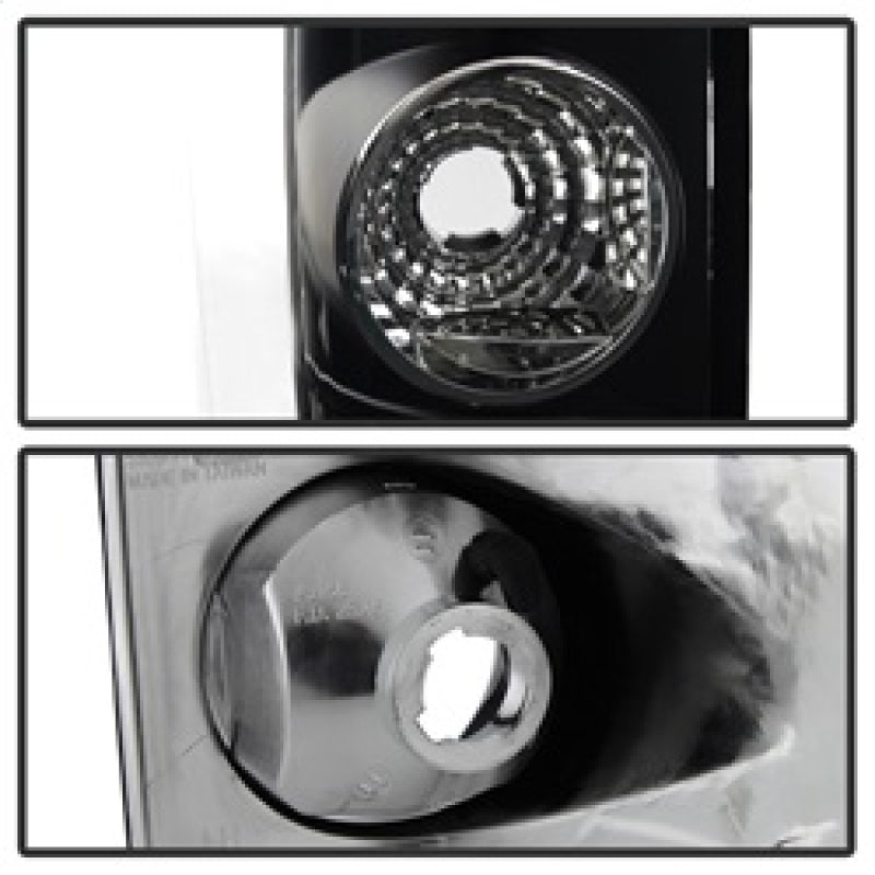 Spyder Ford F150 side 04-08 (Not Fit Heritage & SVT)Euro Tail Lights Blk ALT-YD-FF15004-BK SPYDER