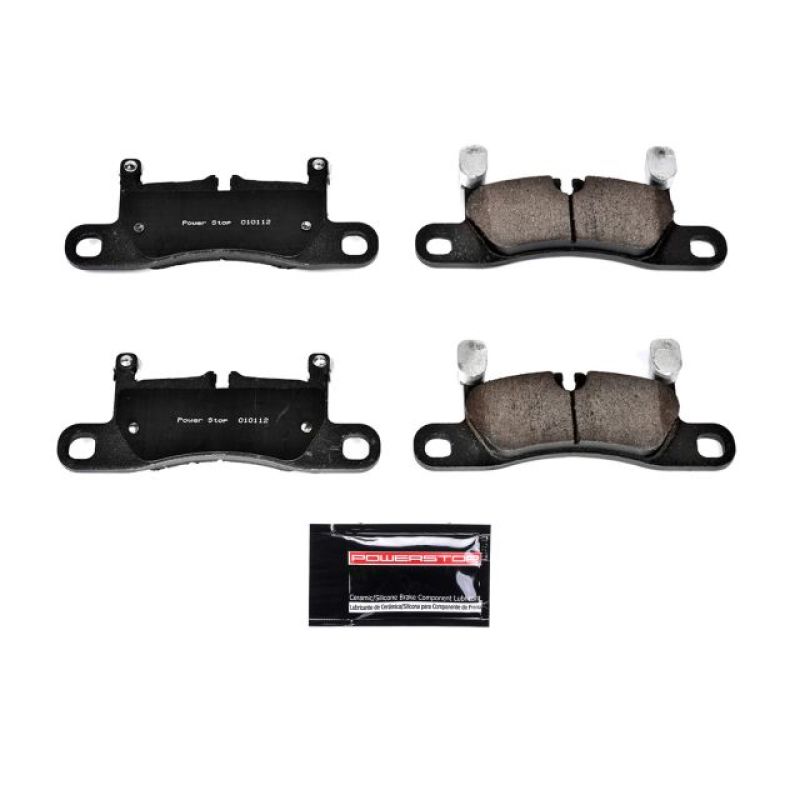 Power Stop 11-18 Porsche Cayenne Rear Z23 Evolution Sport Brake Pads w/Hardware PowerStop