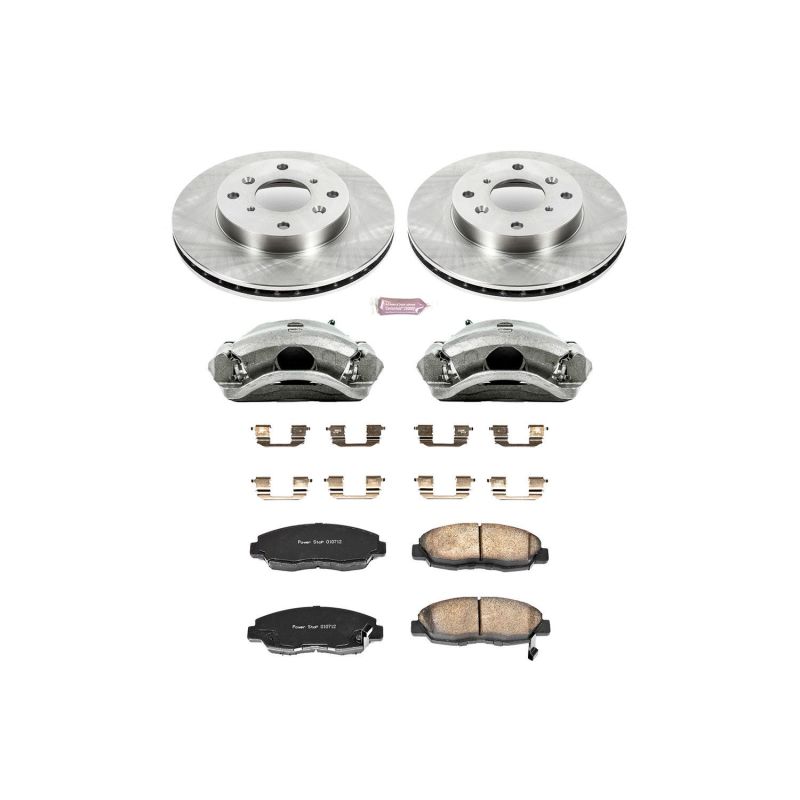 Power Stop 98-02 Honda Accord Front Autospecialty Brake Kit w/Calipers PowerStop