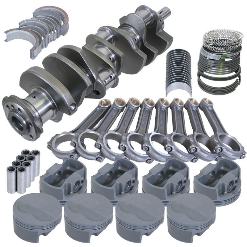 Eagle Ford FE 4.250in Crank 6.700in I-Beam Rods -17cc Inv Dome 4.280in Pistons Rotating Assembly main image 1