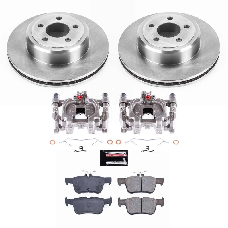 Power Stop 13-17 Ford Fusion Rear Autospecialty Brake Kit w/Calipers PowerStop