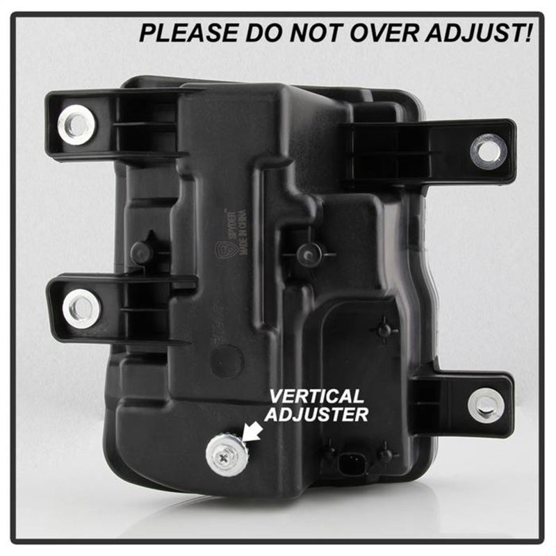 Spyder 16-18 Chevy Silverado 1500 OEM Style Full LED Fog Light w/Switch - Clear (FL-CSIL16-LED-C) SPYDER