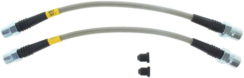 StopTech 89-94 Porsche 911 Stainless Steel Rear Brake Lines Stoptech
