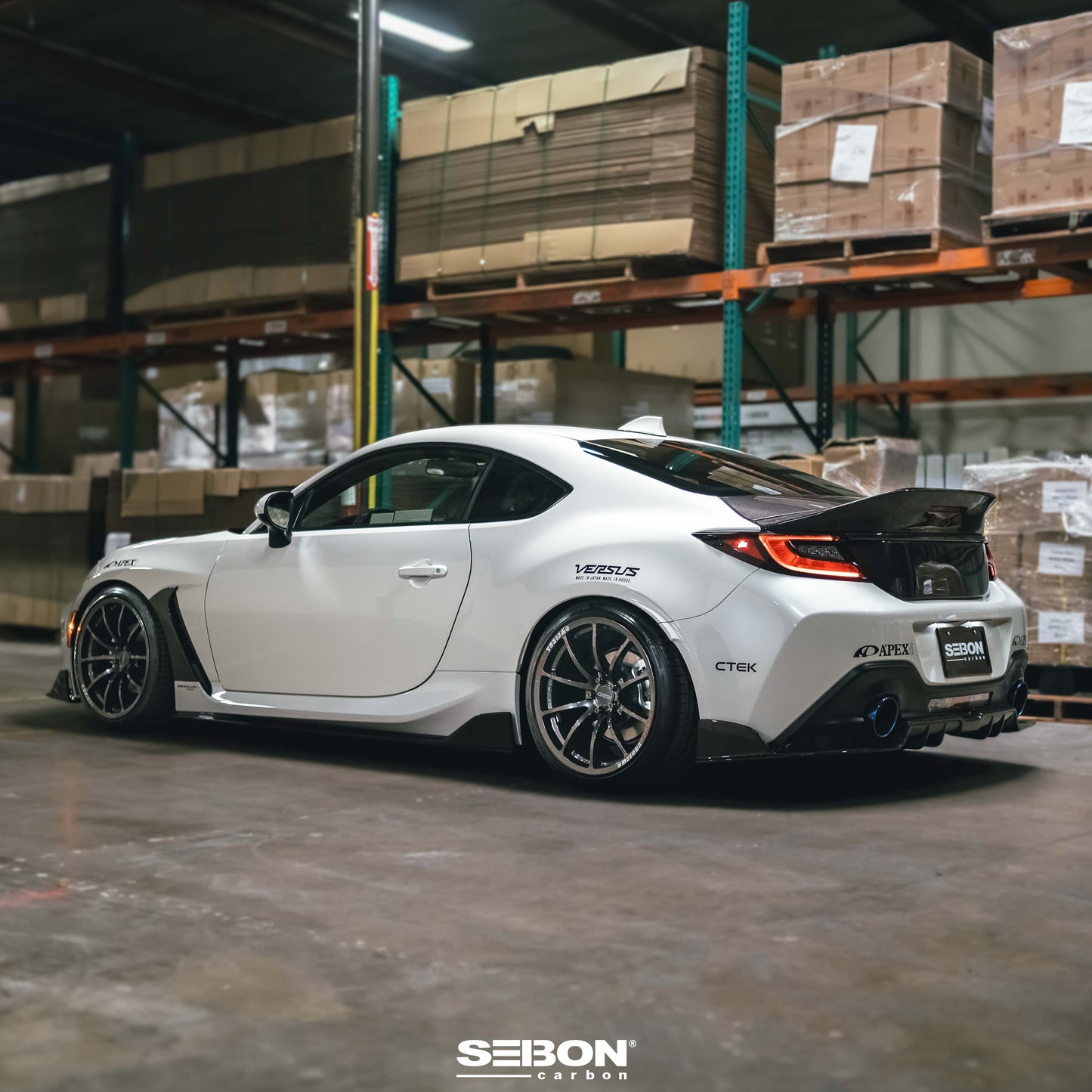 Seibon Carbon Fiber Spoiler For 2022-2024 Toyota GR86/ Subaru BRZ - RS22TY86-MB Seibon