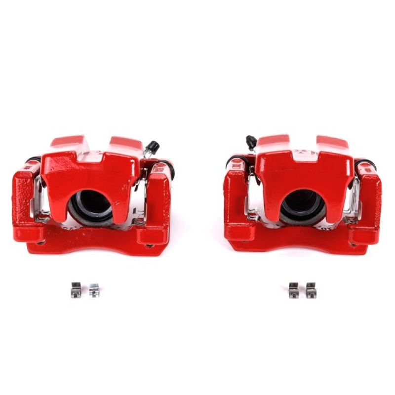 Power Stop 07-12 Lexus ES350 Rear Red Calipers w/Brackets - Pair PowerStop