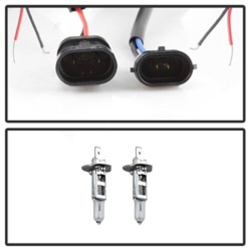 Spyder Toyota Tundra 07-13 Projector Headlights LED Halo LED Smke PRO-YD-TTU07-HL-SM SPYDER