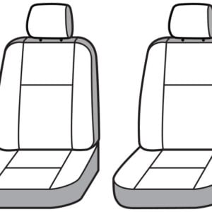 Covercraft 1997-01 Ford F150 Waterproof Polyester SeatSaver Custom Front Row Seat Covers - Taupe