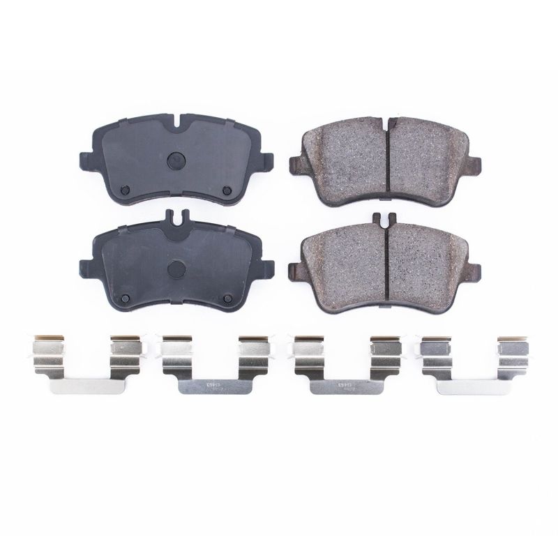 Power Stop 02-04 Mercedes-Benz C230 Front Z17 Evolution Ceramic Brake Pads w/Hardware PowerStop