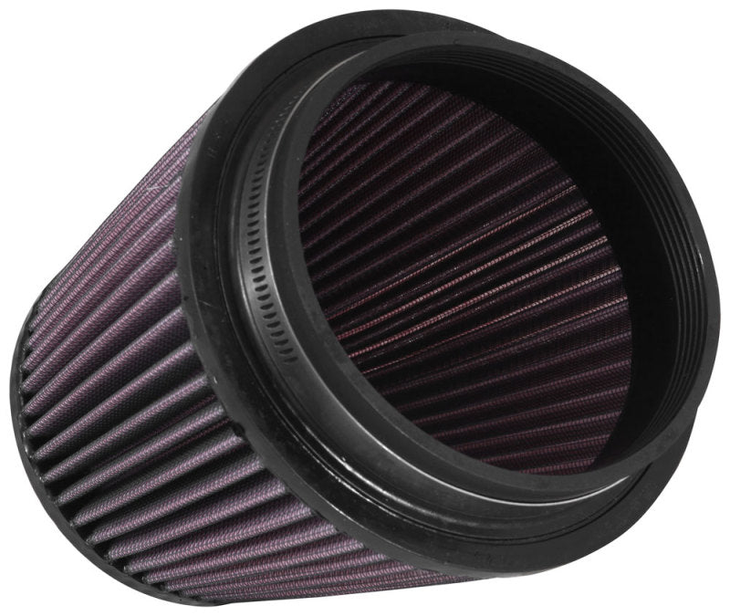 K&N Filter Universal Rubber Filter 5in Flange 6.5in Base 4.5in Top 5.5in Height K&N Engineering