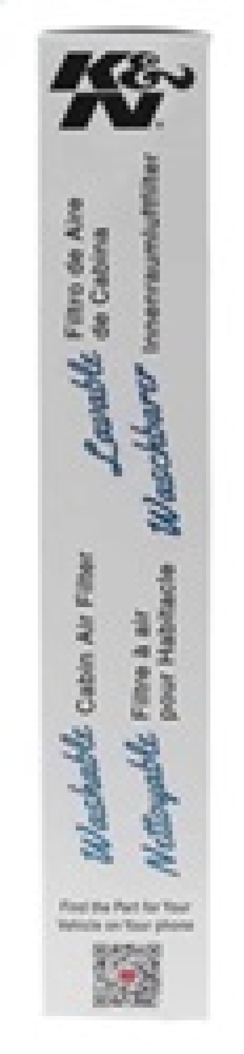 K&N 11-15 Chrysler 300 / 11-15 Dodge Challenger Cabin Filter K&N Engineering