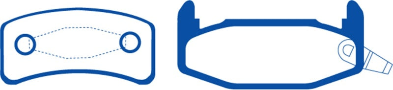 EBC YellowStuff Rear Brake Pads - DP4978R EBC