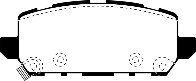 EBC YellowStuff Rear Brake Pads - DP43051R EBC