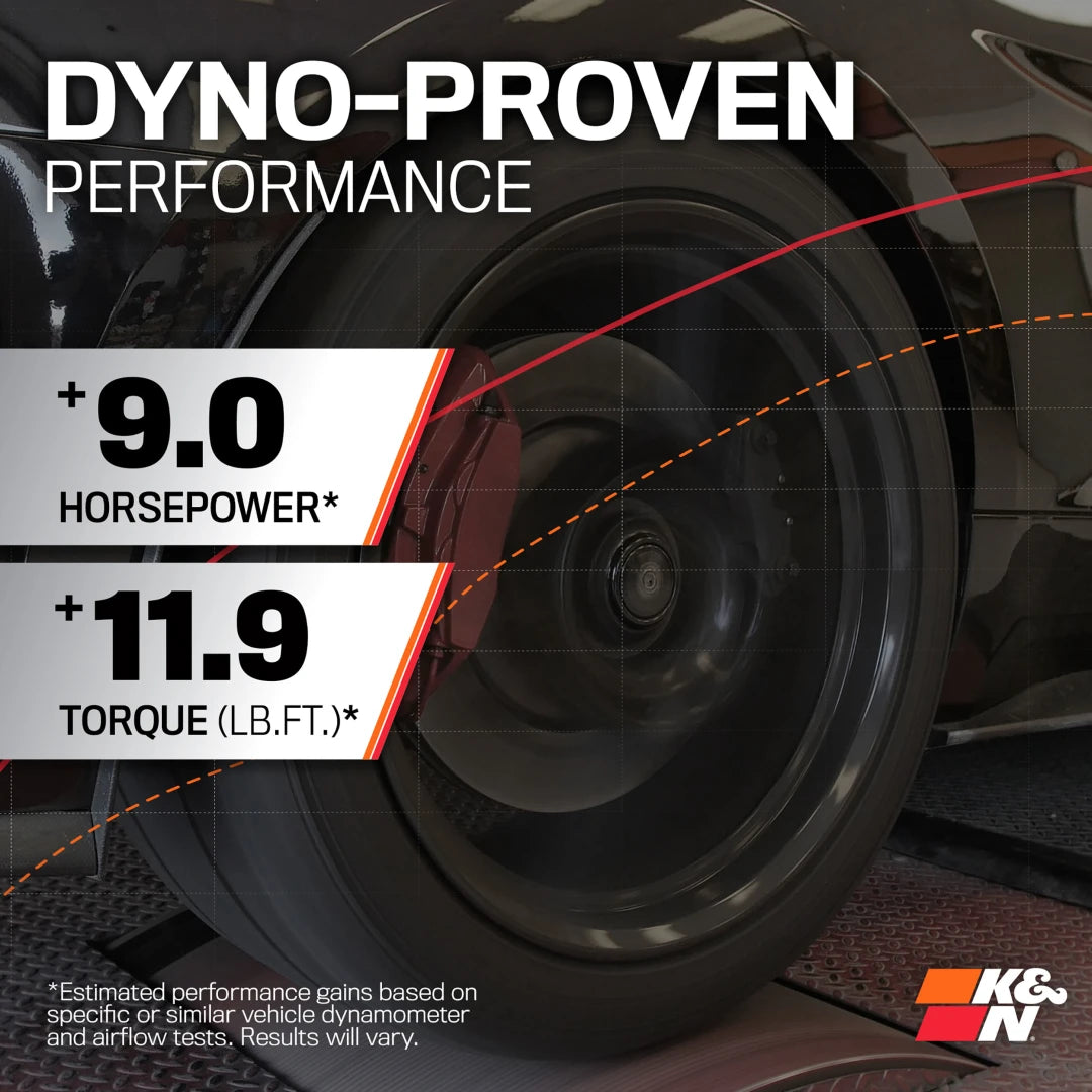 K&N 16-19 Chevrolet Camaro V6-3.6L Performance Intake Kit