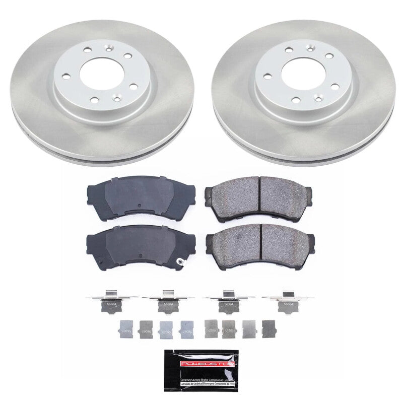 Power Stop 06-11 Mercury Milan Front Semi-Coated Rotor Kit PowerStop
