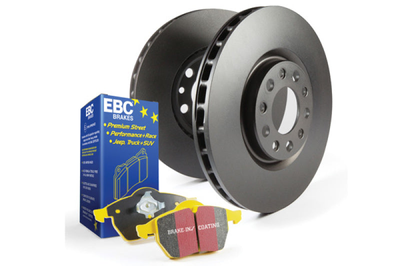 EBC Stage 13 YellowStuff Brake Pads and RK Rotors - S13KF1766 EBC