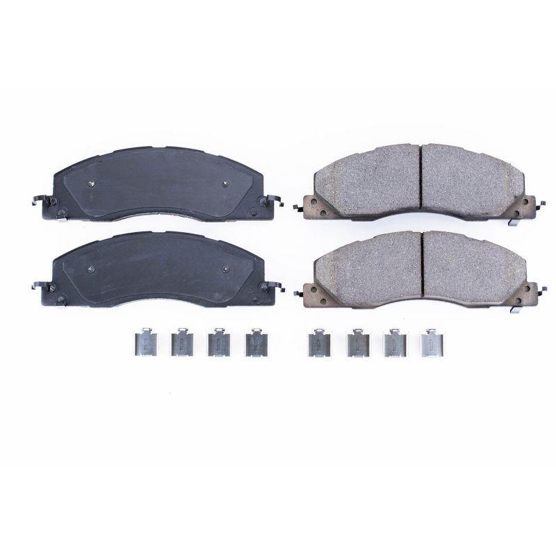 Power Stop 09-10 Dodge Ram 2500 Front Z17 Evolution Ceramic Brake Pads w/Hardware PowerStop
