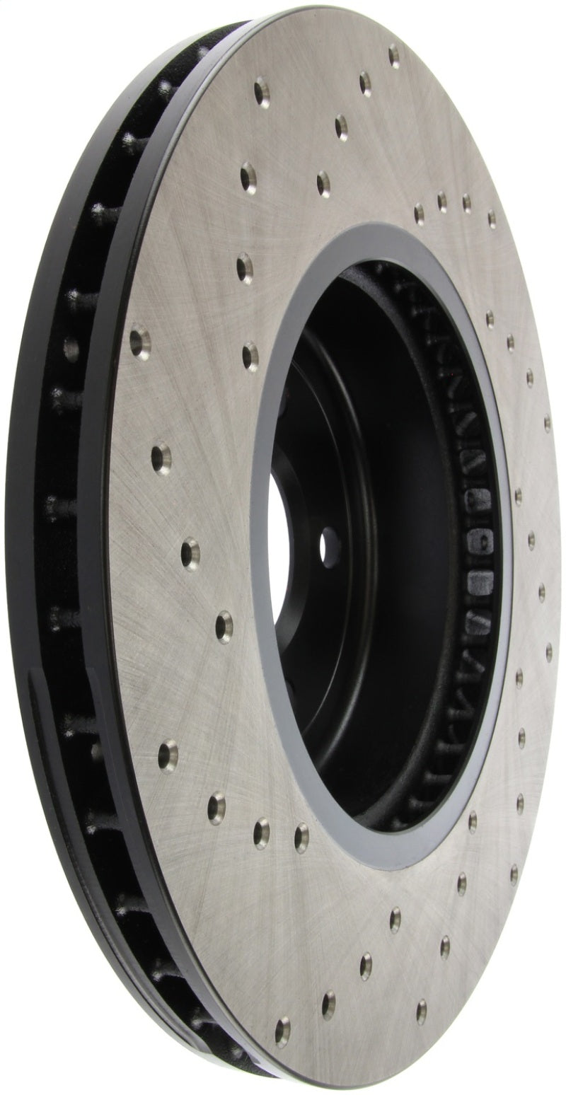 StopTech 11-15 BMW 535i/535xi/ 12-15 640i Front Left Drilled Sport Brake Rotor Stoptech